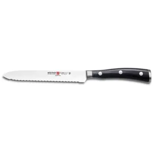 Wusthof Classic Ikon 5-inch Serrated Utility Knife 1040331614
